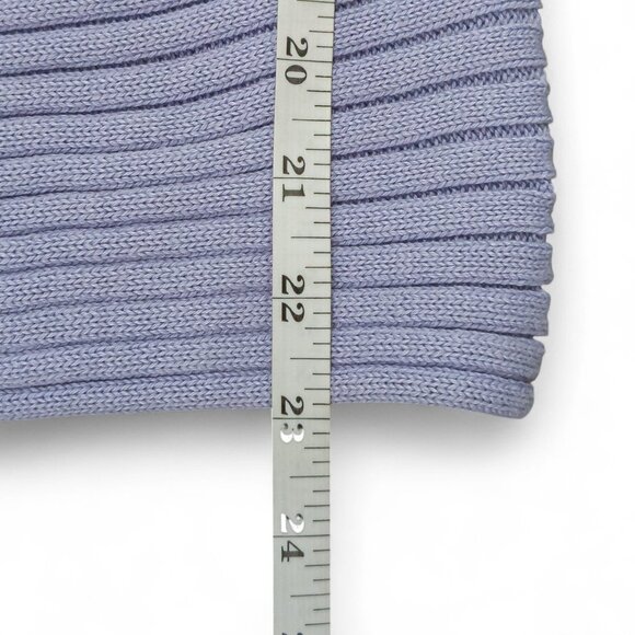 Uniqlo 3D Cotton Boat Neck Sweater – Lavender, Size M (fits S), Excellent Cond't - Picture 8 of 11